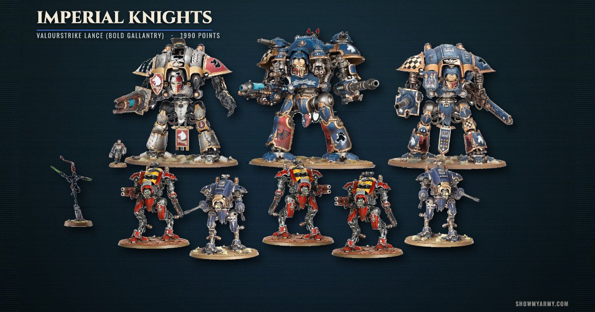 Imperial Knights army