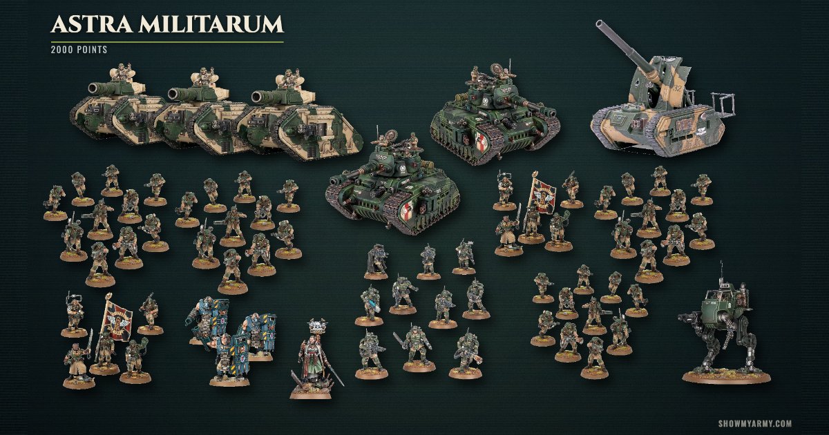 Astra Militarum army
